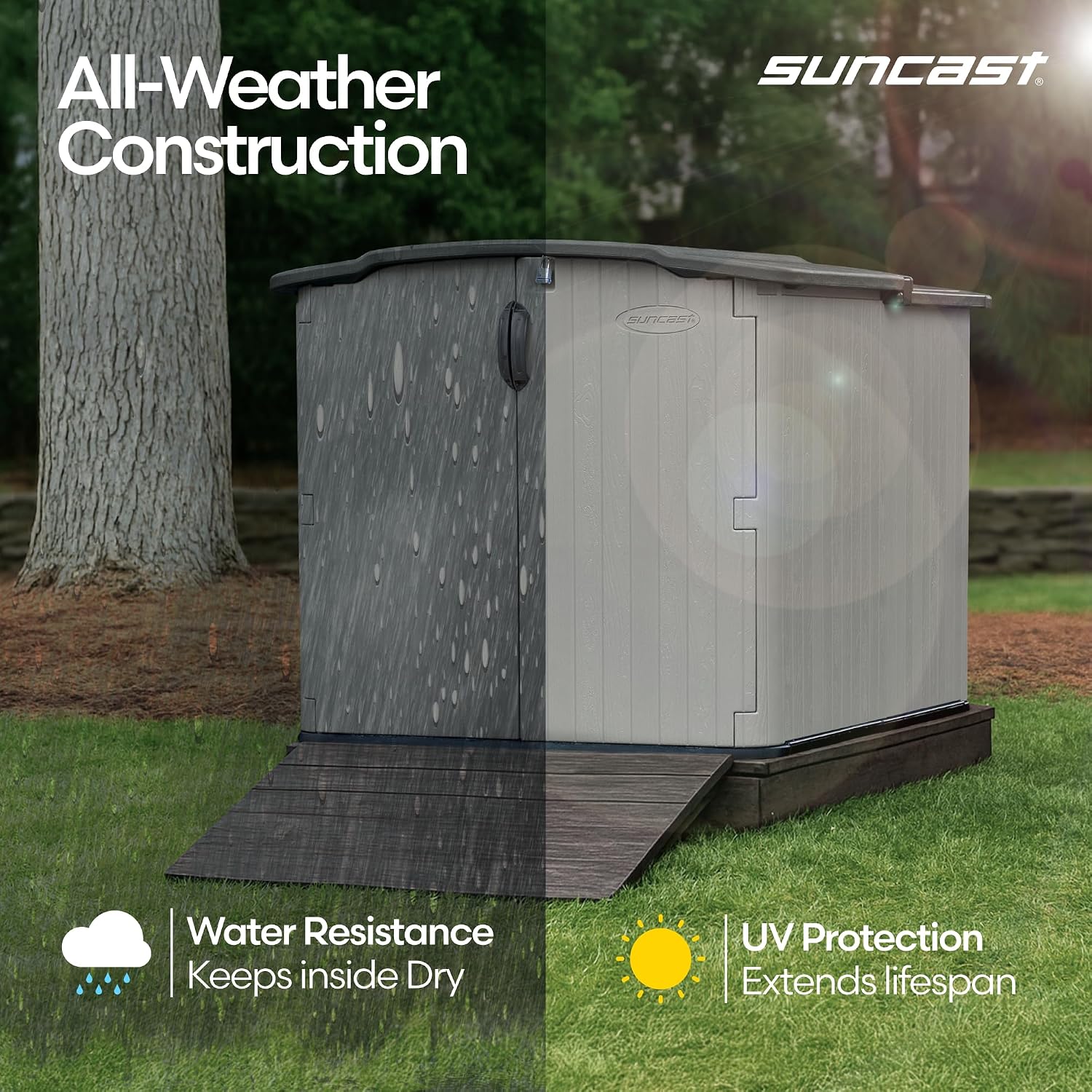 Suncast Horizontal Storage Shed review,Suncast storage shed review and rating,is Suncast horizontal shed worth buying,Suncast 98 cu ft shed review pros cons,Suncast Glidetop shed review honest opinion,Suncast outdoor storage shed review verdict after weeks of real-world daily use